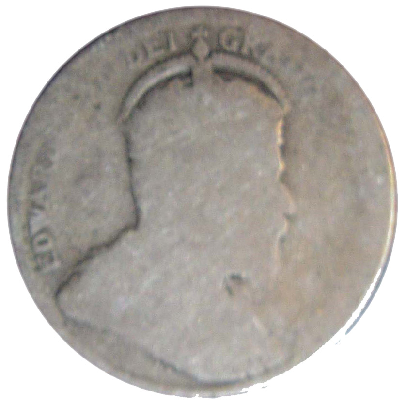 AG-3 - 25 cents 1902 to 1910 - Edward VII