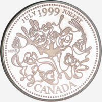 25 cents 1999 - July