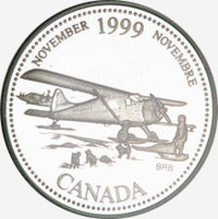 25 cents 1999 - November