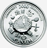 25 cents 2000 - Décembre - Communauté