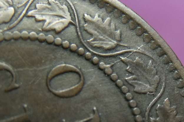 Coins and Canada - Die Crack - Errors and varieties of canadian coins