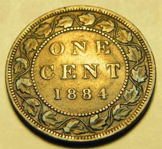 Coins and Canada - 1 cent 1884 - Proof, Proof-like, Specimen, Brilliant  uncirculated