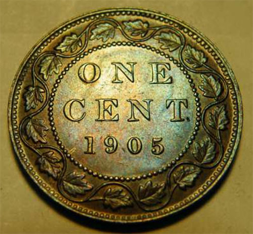 Coins and Canada - 1 cent 1876 - Proof, Proof-like, Specimen, Brilliant  uncirculated