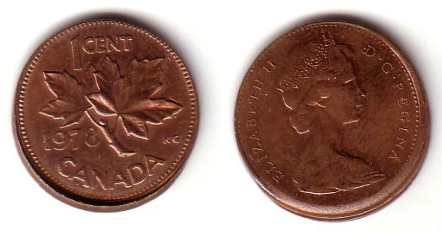 Details about   1978 Canada Proof-Like 1 Cent 