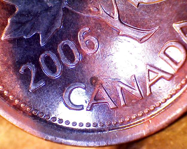 CANADA SET OF 4 DIFFERENT 2006 1 CENT UNCIRCULATED