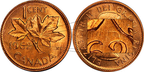 1 cent 1962 Hanging 2