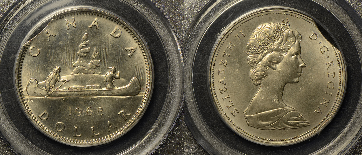 Details about   CANADA DOLLAR 1968 PROOFLIKE MINT SEALED UNC COIN B188M