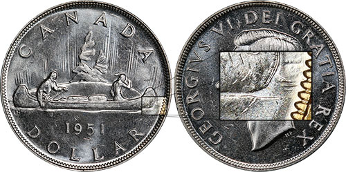 1 dollar 1951 - Arnprior