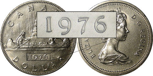 1 dollar 1976 - Double Date