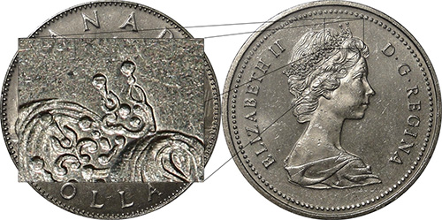 1 dollar 1976 - Attached Jewel