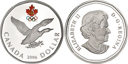 Silver dollar 2006 - Lucky Loonie - Silver Proof