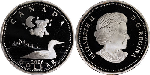 Silver dollar 2006 - Lullaby Loon - Silver Proof