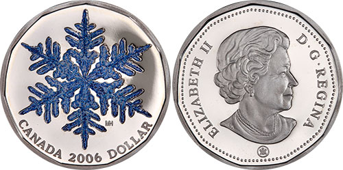 Silver dollar 2006 - Snowflake - Silver Proof