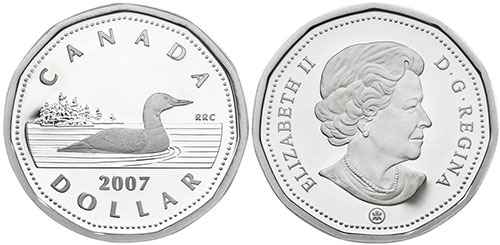 Silver dollar 2007 Lonnie Silver Proof