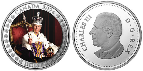 1 dollar 2024 Coronation Charles III