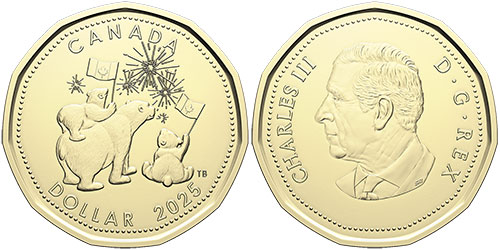 1 dollar 2025 Oh! Canada Canada