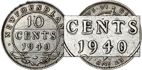 10 cents 1904 H Newfoundland