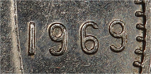 1969 CANADA 10¢ Dime Excellent Quality High Grade BU/PL 