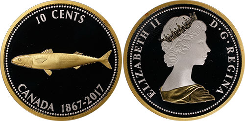 10 cents 2017 - Coloured Big Coin - Canada