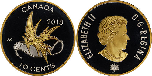 10 cents 2018 Gold 150 years - Canada