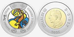 2 dollars 2025 Daphne Odjig Colour Canada