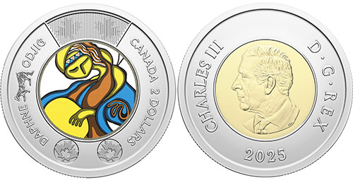 2 dollars 2025 Daphne Odjig Colour Canada