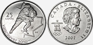 25 cents 2007 - Ice Hockey