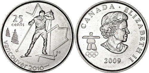 25 cents 2009 - Cross Country