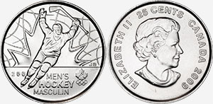 25 cents 2009 - Men's Hockey
