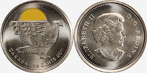 1 dollar 2011 - Peregrin Falcon
