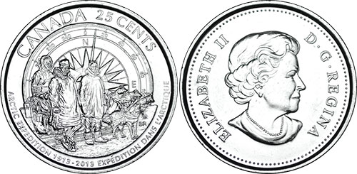 25 cents 2013 - Explorers Arctic Expeditions