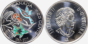 10 cents 2017 - Canada 150