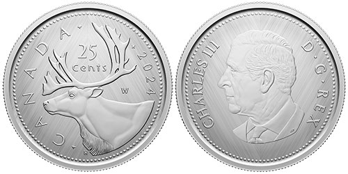 25 cents 2024 W