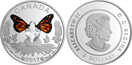 3 dollar 2017 Celebration of Love Canada