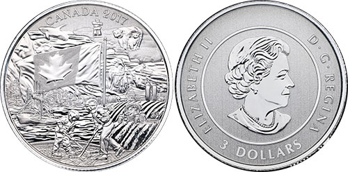 3 dollar 2017 Spirit of Canada Canada