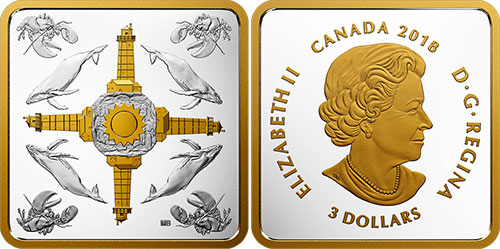 3 dollar 2018 Atlantic Cove Canada