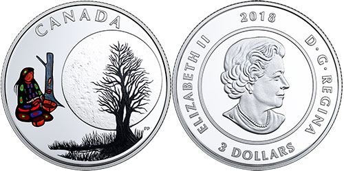 3 dollar 2018 Sugar Moon Canada