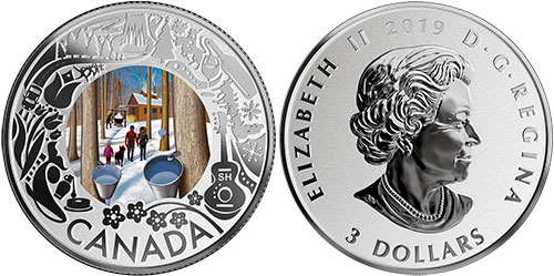 3 dollar 2019 Maple Syrup Canada