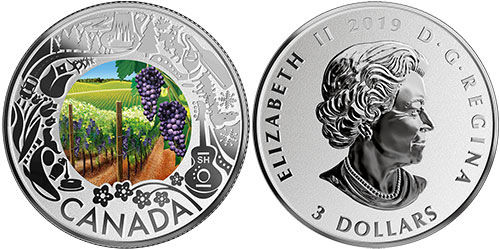3 dollar 2019 Wine Canada