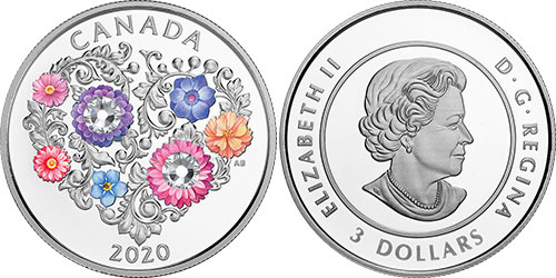 3 dollar 2020 Celebration of Love Canada