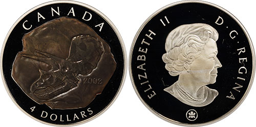 4 dollar 2008 Triceratops