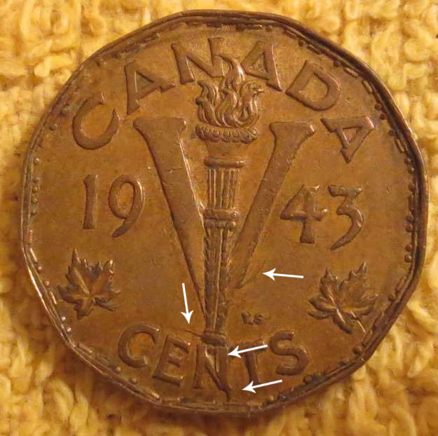 Details about    Canada 5 cents  Coins 1943/44/45 Canadian nickel 3 coins 
