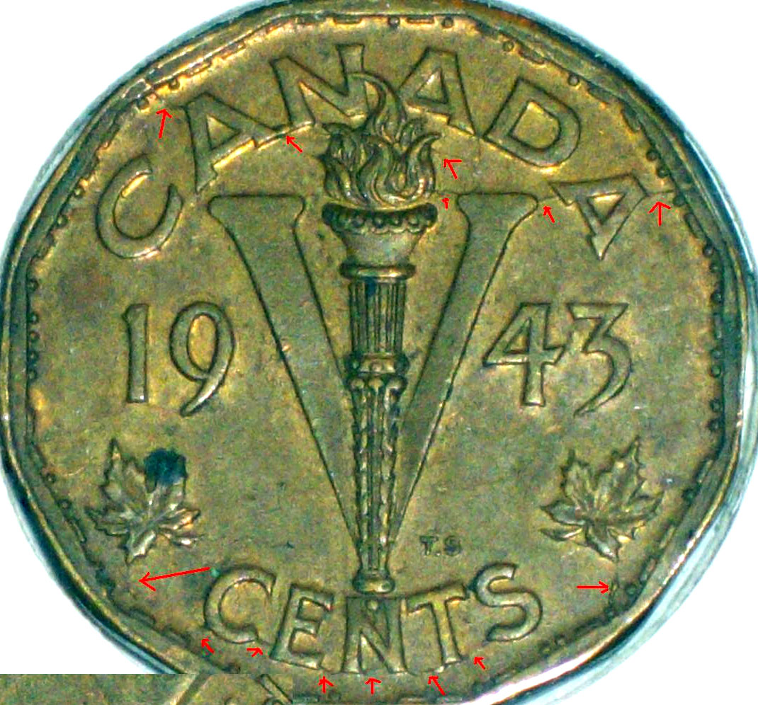 3 coins 1943/44/45 Canadian nickel Details about    Canada 5 cents  Coins 