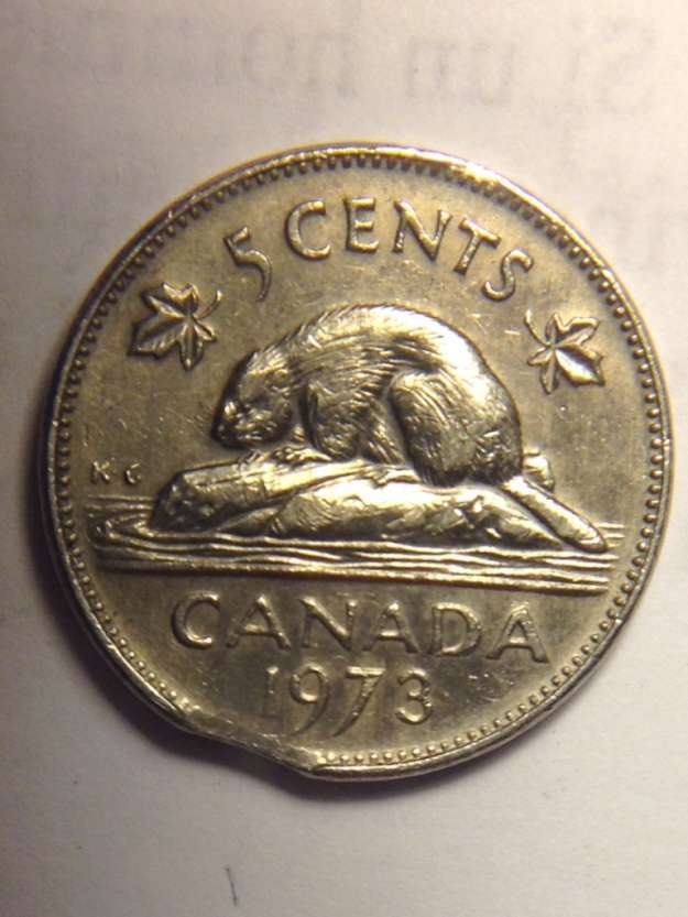 Canada 1973 Proof Like Five Cent Nickel!!