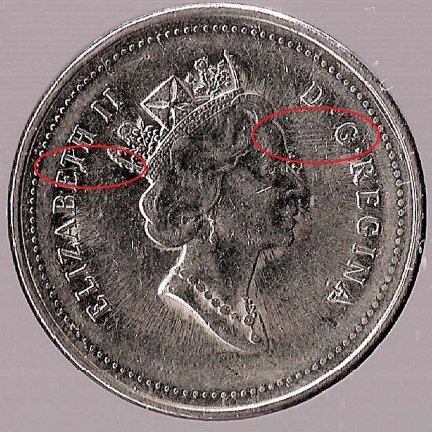 from a Original Mint Roll Details about   Canada 1997 Nickel 5 Cents 