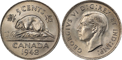 5 cents 1937 - Nickel