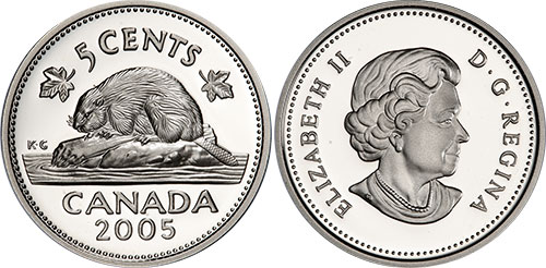 5 cents 1998 - Silver