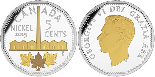5 cents 1998 - Silver Identification Nickel Gold Plated