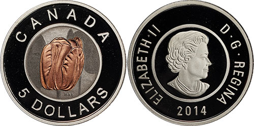 5 dollars 2014 Poinsettia Canada