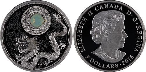 5 dollars 2016 October Swarovski Canada
